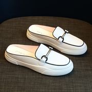 初回送料無料ハーフスリッパ白い靴サンダルスリッパ履きやすい靴人気商品レディースファション靴
