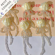薔薇ビーズ 樹脂パーツ デコパーツ DIYパーツ 手芸 ハンドメイド アクセサリーパーツ 韓国風