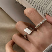 指輪　リング　メタル　アクセサリー　デザイン　気質　韓国ファッション