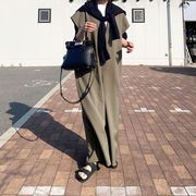 【2022夏服】韓国風レディース服 　オシャレ　シンプル　オーバーオール　オールインワン　連体服
