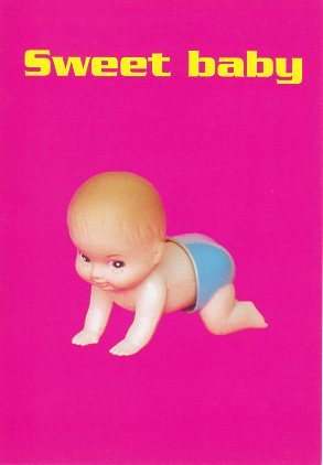 ポストカード カラー写真赤ちゃん「Sweet baby」