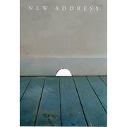 ポストカード メッセージ 引っ越し カルトーエン「NEW ADDRESS/新しい住所」