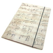 A4ポートフォリオ ベートーベン「楽譜」ドキュメントファイル 楽譜ケース アート イラスト