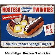 メタルサイン Hostess Twinkies【ホステス トゥインキー ブリキ看板】