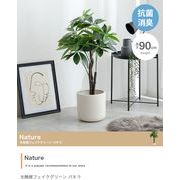 【高さ90cm】Nature 光触媒人工観葉植物 パキラ