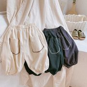韓国子供服  ファッション   ベビー服   ピュアカラー  ロングパンツ  ズボン