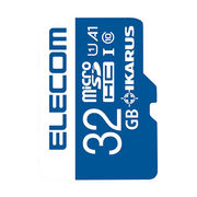 エレコム MicroSDHCカード/IKARUS付/UHS-I U1 32GB MF-MS