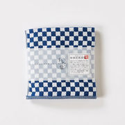 【5個セット】楠橋紋織 くすばしタオル わた音 しゅす織り ハンカチタオル 25cm×25