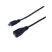 変換名人 USBmicro延長ケーブル90(フル結線) USBMC/CA90F