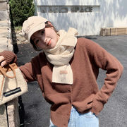 マフラー　ニットマフラー　レディース　 180*30cm　秋　冬　韓国ファッション