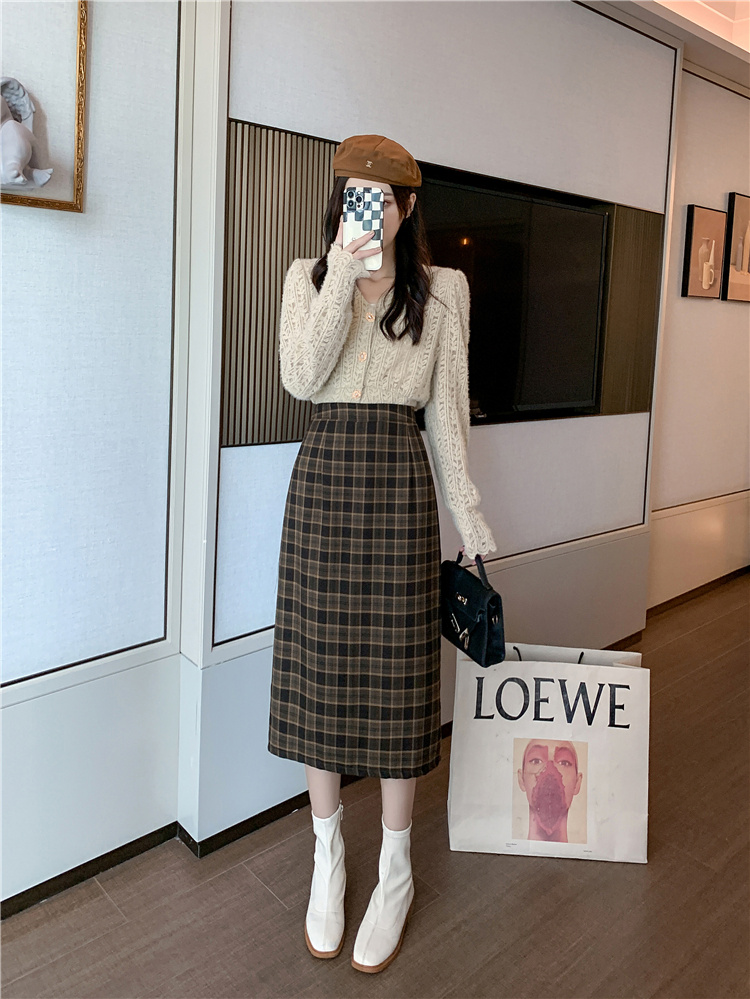 韓国ファッション PUレザースカート スリム 気質 快適である 怠惰な風 スカート  新品 ミニスカート