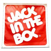 JACK IN THE BOX バナー タペストリー ジャックインザボックス