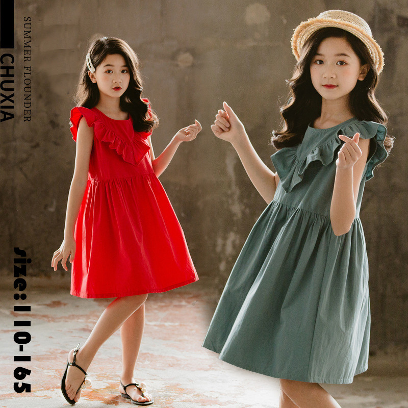 ワンピース韓国子供服子供ドレス