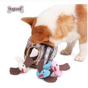 犬おもちゃ 犬遊び ぬいぐるみ 音が鳴る ドッグ ペット用 ペット玩具 ストレス解消　犬・猫 歯磨き