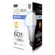 HIDISC LED電球(一般電球60形相当) 昼光色 HDLED60W6500K