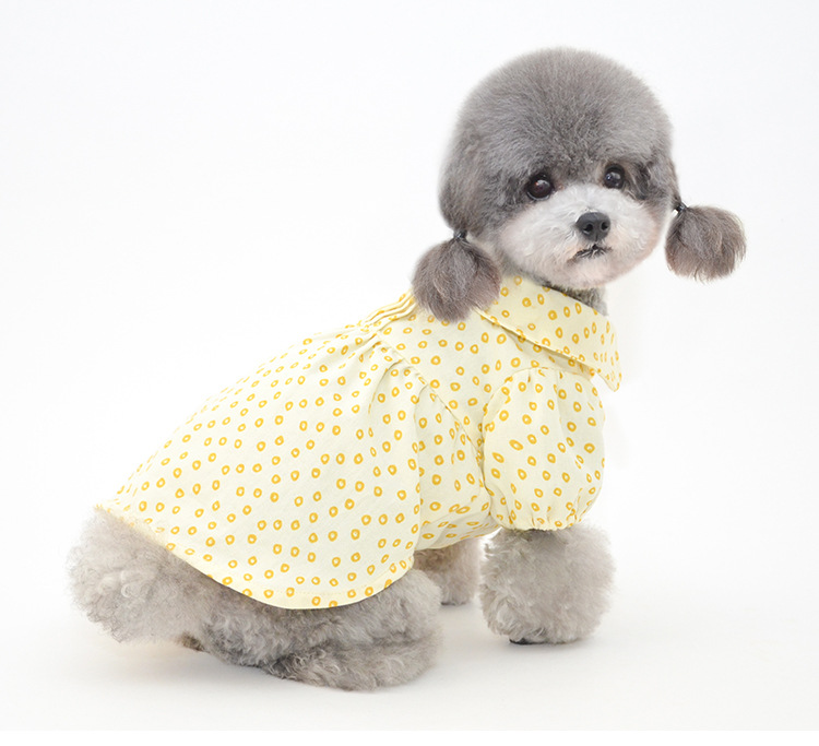 mineka&Pet ペット服　犬服　ねこ服 犬の服　シャツ　水玉柄　1.5kg～8kg
