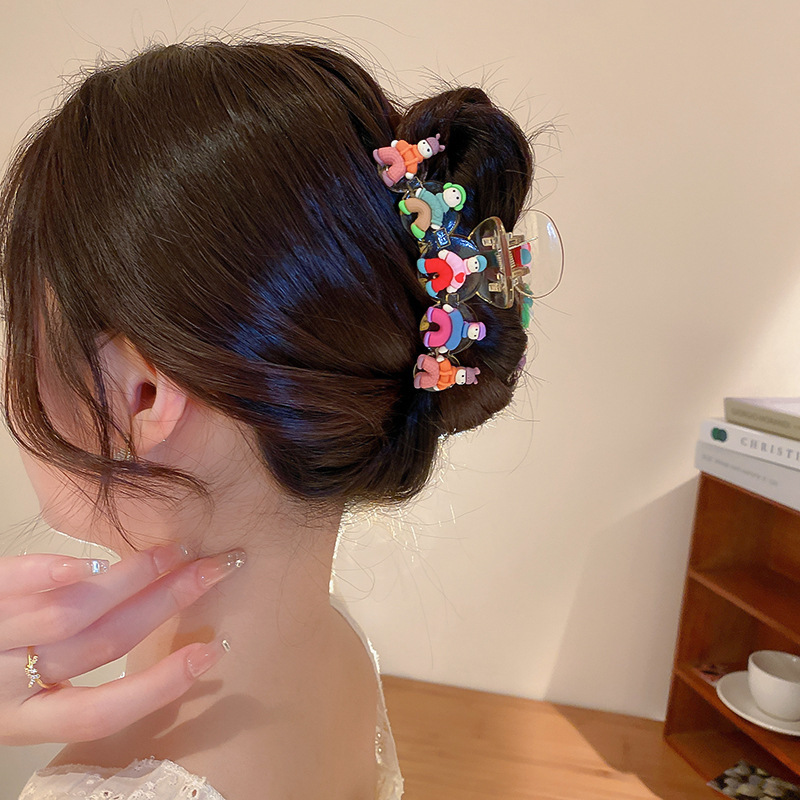 レディース キッズ ヘアアクセ ヘアクリップ バレッタ バンスクリップ