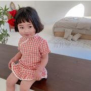 2023夏服新作 韓国子供服 可愛い    ワンピース  ベビー服     子供服   韓国風    ブラウス   90-130CM