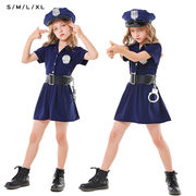 警察服ハロウィン衣装女の子警察