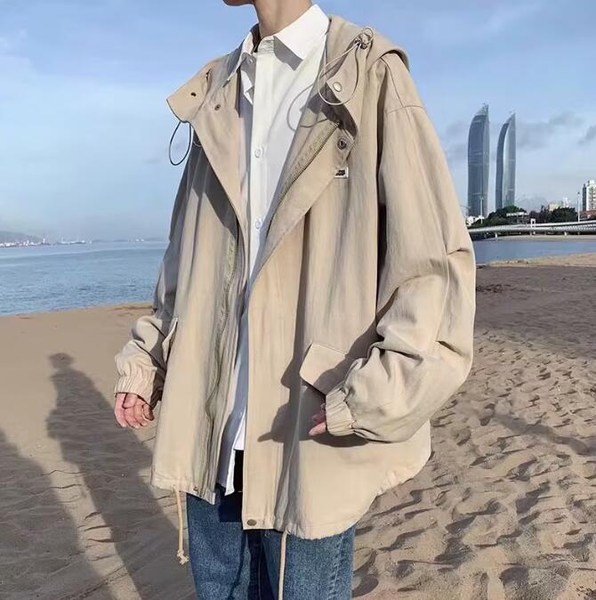 秋冬新作   メンズ　カジュアルウインドブレーカー　ファッション韓国風　ジャケット　コート ★M-2X
