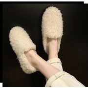 素敵なデザイン 韓国ファッション 新品 学生 フラット ぬいぐるみ 靴 怠惰 エンドウ豆の靴 ワンペダル