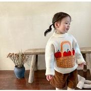 秋冬 人気 子供服 ニットセーター かわいい  キッズ トップス    韓国風子供服  ベビー服