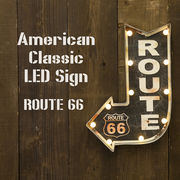 American Classic LED Sign アメリカンクラシック【ROUTE 66】