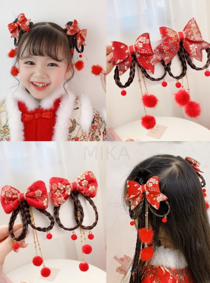 ヘアピン  子供用  髪飾 可愛い  韓国風   キッズ用   2022新作  ヘアアクセサリ  花柄  7金
