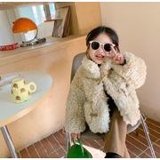 冬新作 女の子 コート 韓国版 コート 上着 厚手 トップス 子供服