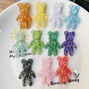 新入荷デコパーツ DIY素材 アクセサリー 貼り付けパーツ 手芸材料衣類と靴帽子ヘアアクセサリーパーツ