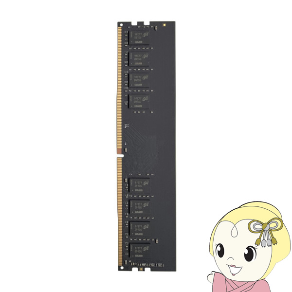 RAM　【メーカー直送】 Lazos デスクトップ用DDR4-2666 4GB L-D4D4G