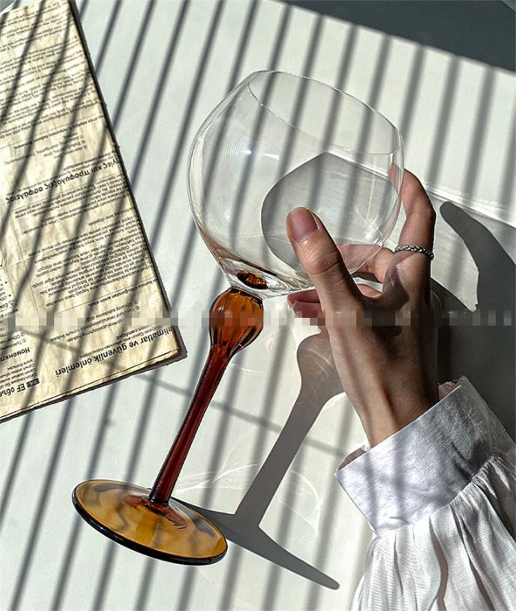 ワイングラス 新品 グラス シンプル 大人気 レトロ 手作り ライトラグジュアリー