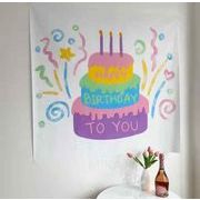 INS 新作 写真の毛布  タペストリー 誕生日お祝い  装飾用   背景の壁  撮影道具 雑貨  誕生日掛け布