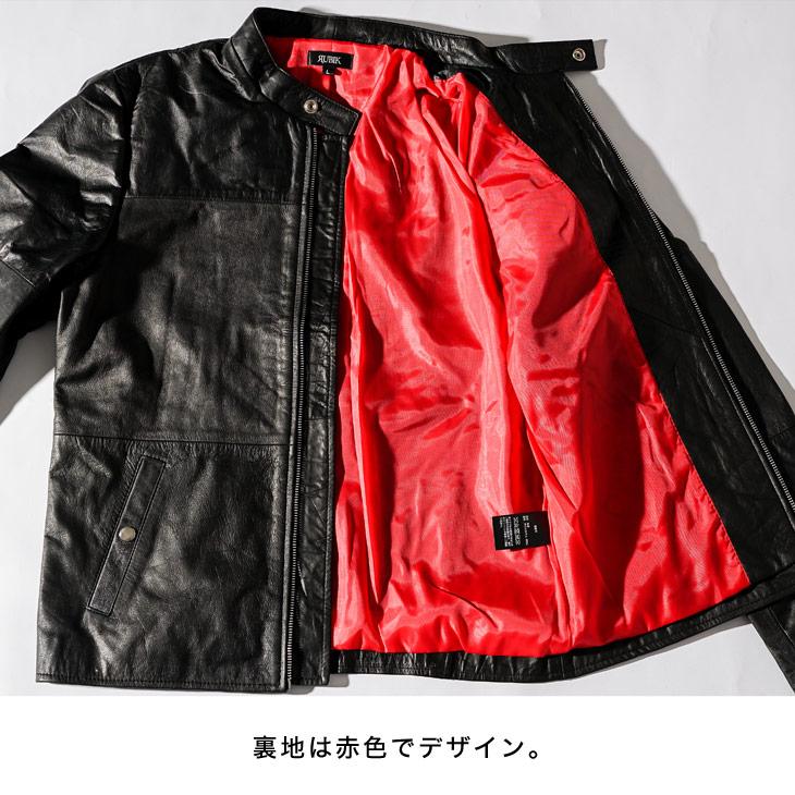 レザージャケット】リプロダクトレザーシングルライダース