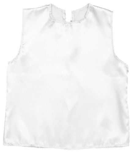 【ATC】ソフトサテンシャツ幼児～小学校低学年用白 14718