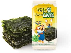新商品　ポロロ　韓国味付けカット海苔（3P）　可愛い　キャラクター　