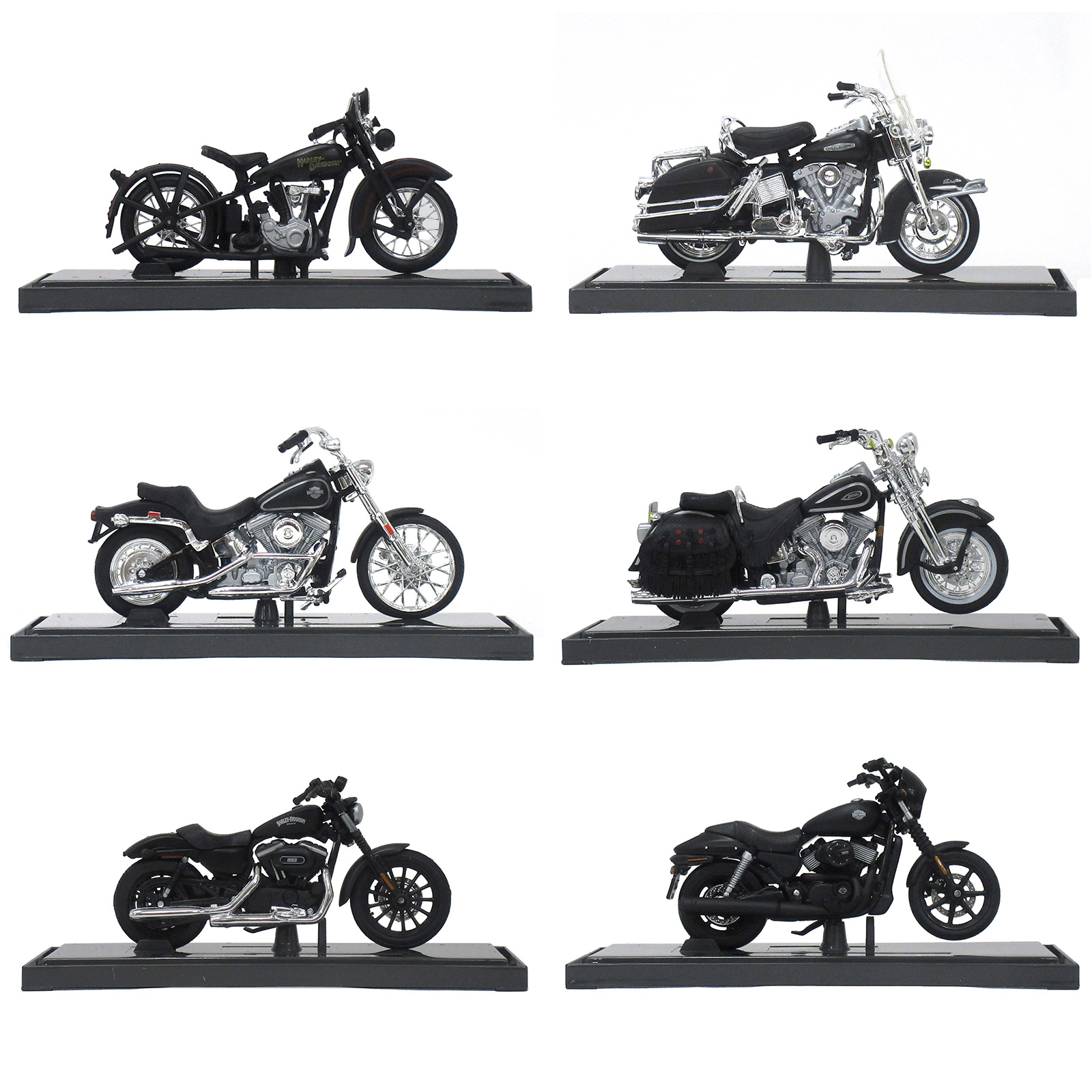 Harley-Davidson ミニチュア 計9台 - ミニカー