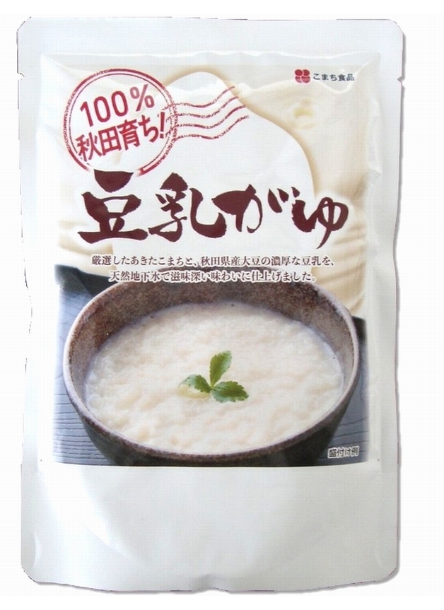 【100%秋田育ち】豆乳がゆ（レトルト）