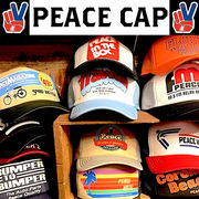 【世界で１番平和な帽子】 PEACE CAP アメリカン メッシュキャップ 極上の12点セット