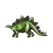 【ワッペン】刺繍風プリントワッペン ステゴサウルス