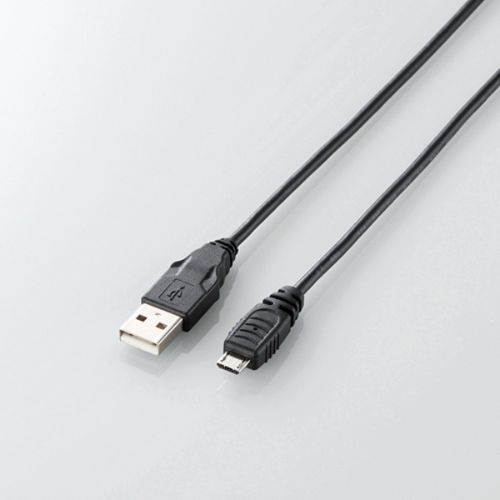 【特価0307】タブレットPC用USB2.0ケーブル/A-microB/1.5m/ブラック TB-AMB15BK