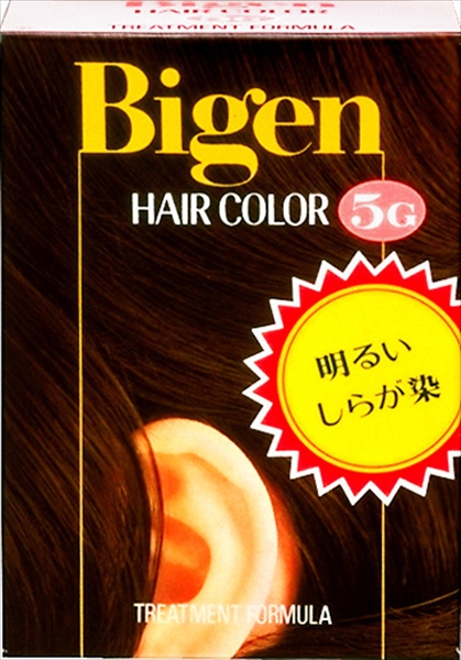 ビゲン　ヘアカラー　5G　深い栗色 【 ホーユー 】 【 ヘアカラー・白髪用 】