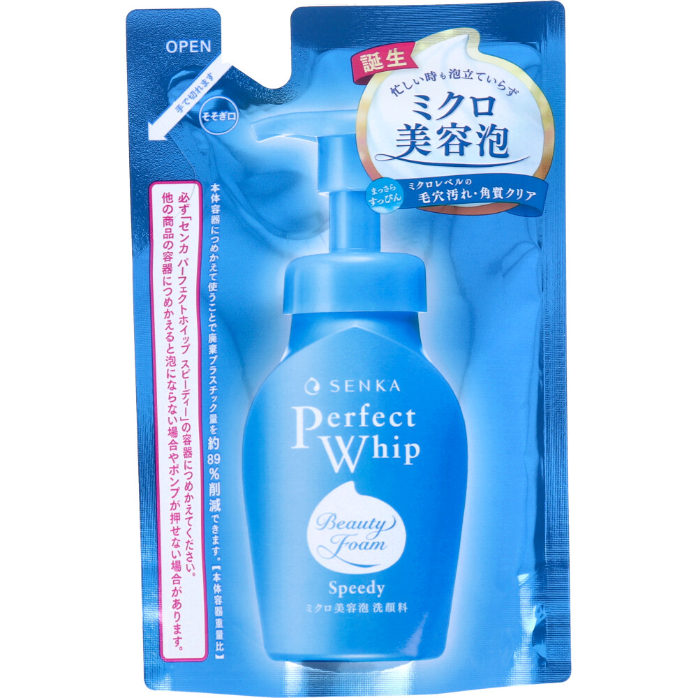 センカ パーフェクトホイップ スピーディー 詰替用 130mL カネイシ