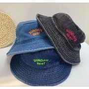 2023年新作　子供用★帽子 バケットハット 漁夫帽 紫外線対策　3色