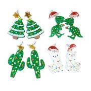 人気 クリスマス チャームパーツ ピアス耳飾りイヤリング ペンダントトップ 4色　