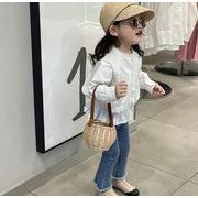 ins人気  子供用   子供バッグ  わら編み   砂浜  ハワイ  ハンドバッグ  ファッション