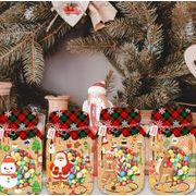 新作 クリスマス  包装袋  菓子  包装  贈り物ギフトセット  キャンディー収納2色
