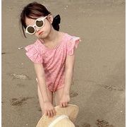 夏新作  韓国風子供服 キッズ 水着 水泳ベビー服 女の子  砂浜 子供服 ハワイ  連体服