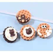 2023 新作  DIYパーツ-デコパーツ  貼り付けパーツ DIY素材 ヘアアクセサリーパーツ 3色