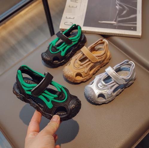 2023超人気新作  韓国風子供靴  キッズ靴  サンダル  シューズ  カジュアル   ベビー靴 3色